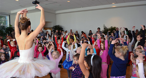Dance with the Sugar Plum Fairy creative movement and story-time session at Phipps Conservatory.