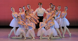 Student Division dancers onstage at the Byham Theater