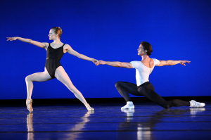 Julia Erickson & Robert Moore in Balanchine's Agon