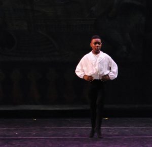 Adon Quinerly, a scholarship student at Pittsburgh Ballet Theatre School