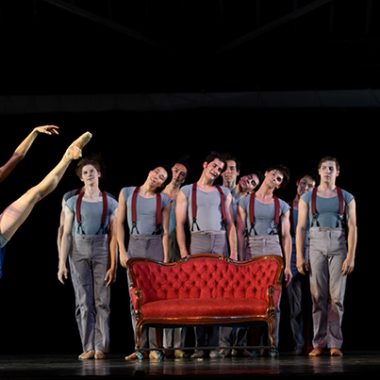 2012 - Eva Trapp and PBT Artists, A Gershwin Fantasy, choreography by Victor Plotnikov; photo by Aimee DiAndrea